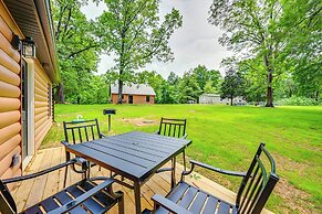 5 Mi to Mammoth Cave: Peaceful Retreat w/ Fire Pit