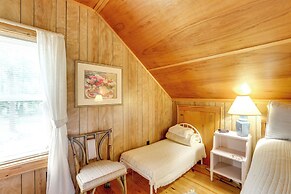 Spacious Riverfront Cottage w/ Dock in Green Pond!