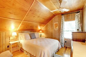 Spacious Riverfront Cottage w/ Dock in Green Pond!