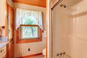 Spacious Riverfront Cottage w/ Dock in Green Pond!