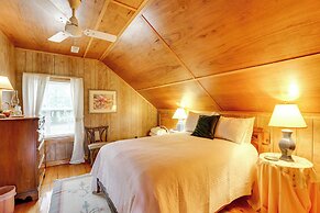 Spacious Riverfront Cottage w/ Dock in Green Pond!