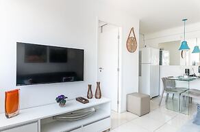 109 Flat completo e acolhedor nas Graças