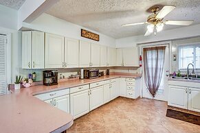 Lakefront Group Getaway w/ Dock in Baldwin!