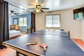 Lakefront Group Getaway w/ Dock in Baldwin!