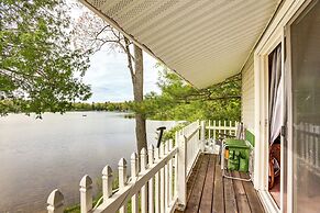 Lakefront Group Getaway w/ Dock in Baldwin!
