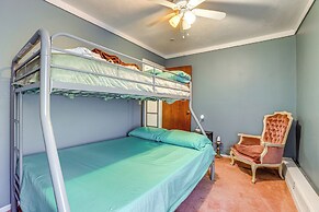 Lakefront Group Getaway w/ Dock in Baldwin!