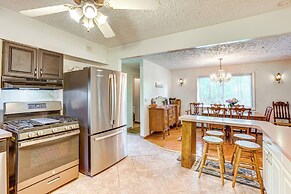 Lakefront Group Getaway w/ Dock in Baldwin!