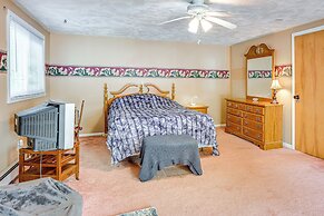 Lakefront Group Getaway w/ Dock in Baldwin!