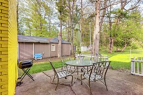 Lakefront Group Getaway w/ Dock in Baldwin!