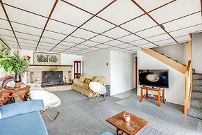 Lakefront Group Getaway w/ Dock in Baldwin!