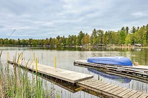 Lakefront Group Getaway w/ Dock in Baldwin!