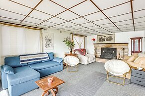 Lakefront Group Getaway w/ Dock in Baldwin!