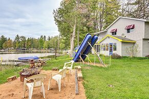 Lakefront Group Getaway w/ Dock in Baldwin!
