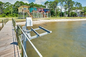 Beachfront Cottage w/ Dock on Florida Gulf Coast