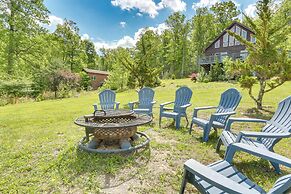 Hot Tub + Game Room: Peaceful Wardensville Cabin