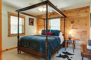 Hot Tub + Game Room: Peaceful Wardensville Cabin