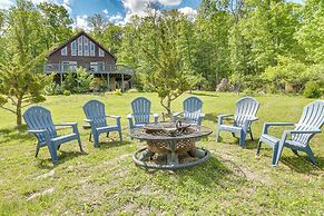 Hot Tub + Game Room: Peaceful Wardensville Cabin