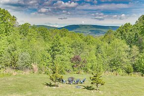 Hot Tub + Game Room: Peaceful Wardensville Cabin
