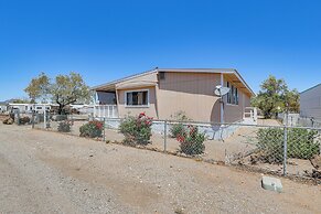 Snowbird Heaven: Rural Quartzite Home Near Hiking