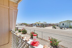 Snowbird Heaven: Rural Quartzite Home Near Hiking