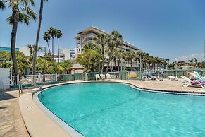 Walk to Clearwater Beach: Dockside Condo
