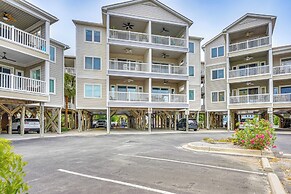 Steps to Folly Beach: Ocean-view Condo w/ Balcony