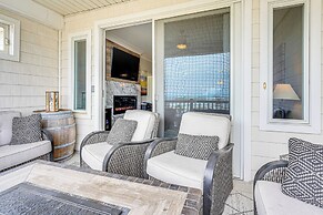 Steps to Folly Beach: Ocean-view Condo w/ Balcony
