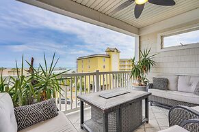 Steps to Folly Beach: Ocean-view Condo w/ Balcony