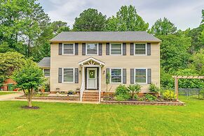3 Mi to Dtwn Cary: Family Home w/ Deck!