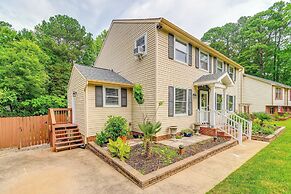 3 Mi to Dtwn Cary: Family Home w/ Deck!