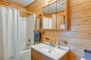 Game Room, Hot Tub & Decks: Scenic Franklin Cabin