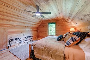 Game Room, Hot Tub & Decks: Scenic Franklin Cabin