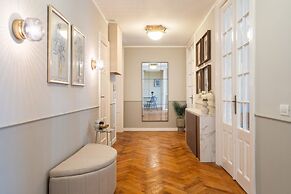 Elegant 3BR Flat Steps From Romanian Athenaeum