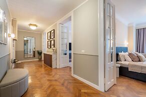 Elegant 3BR Flat Steps From Romanian Athenaeum