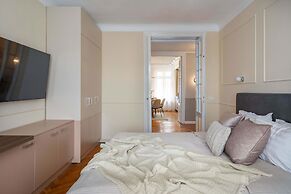 Elegant 3BR Flat Steps From Romanian Athenaeum