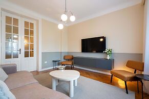 Elegant 3BR Flat Steps From Romanian Athenaeum