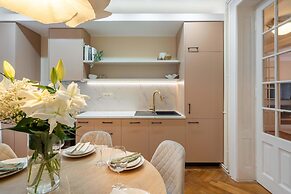 Elegant 3BR Flat Steps From Romanian Athenaeum