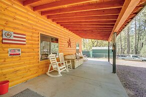 12 Mi to Tonto Natural Bridge SP: Cabin w/ Patio!