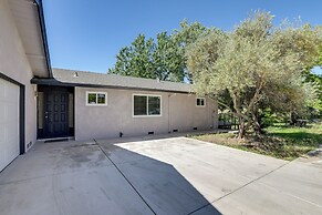 4 Mi to Folsom Lake: Modern Home w/ Patio!