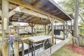 Boat Dock & Waterfront Deck: Home in Satsuma!