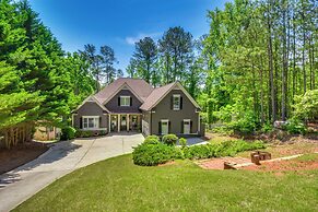 Home on Lake Lanier w/ Dock & Water Views
