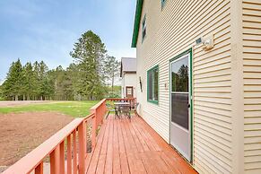 4 Mi to Gordon Lake: Cozy Retreat in Glidden!