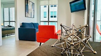 When the City Becomes a Canvas Terrace Pool Gym