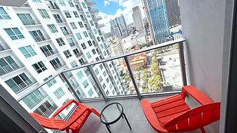 When the City Becomes a Canvas Terrace Pool Gym