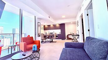 When the City Becomes a Canvas Terrace Pool Gym