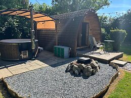 Dog Friendly Cozy Bell Tent With Log Burner