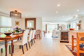 Walk to Beach: Luxe Home w/ Fire Pit in Rowayton!
