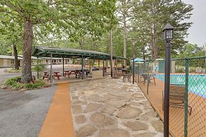 1 Mi to Greers Ferry Lake: Cabin w/ Pool Access