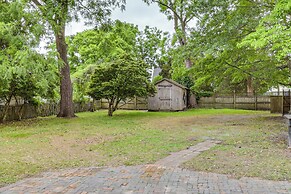 Walk to Waterfront: Downtown Elizabeth City Home!