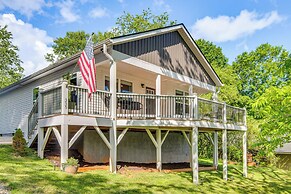 Walk to Dtwn Waynesville: Home w/ Deck!